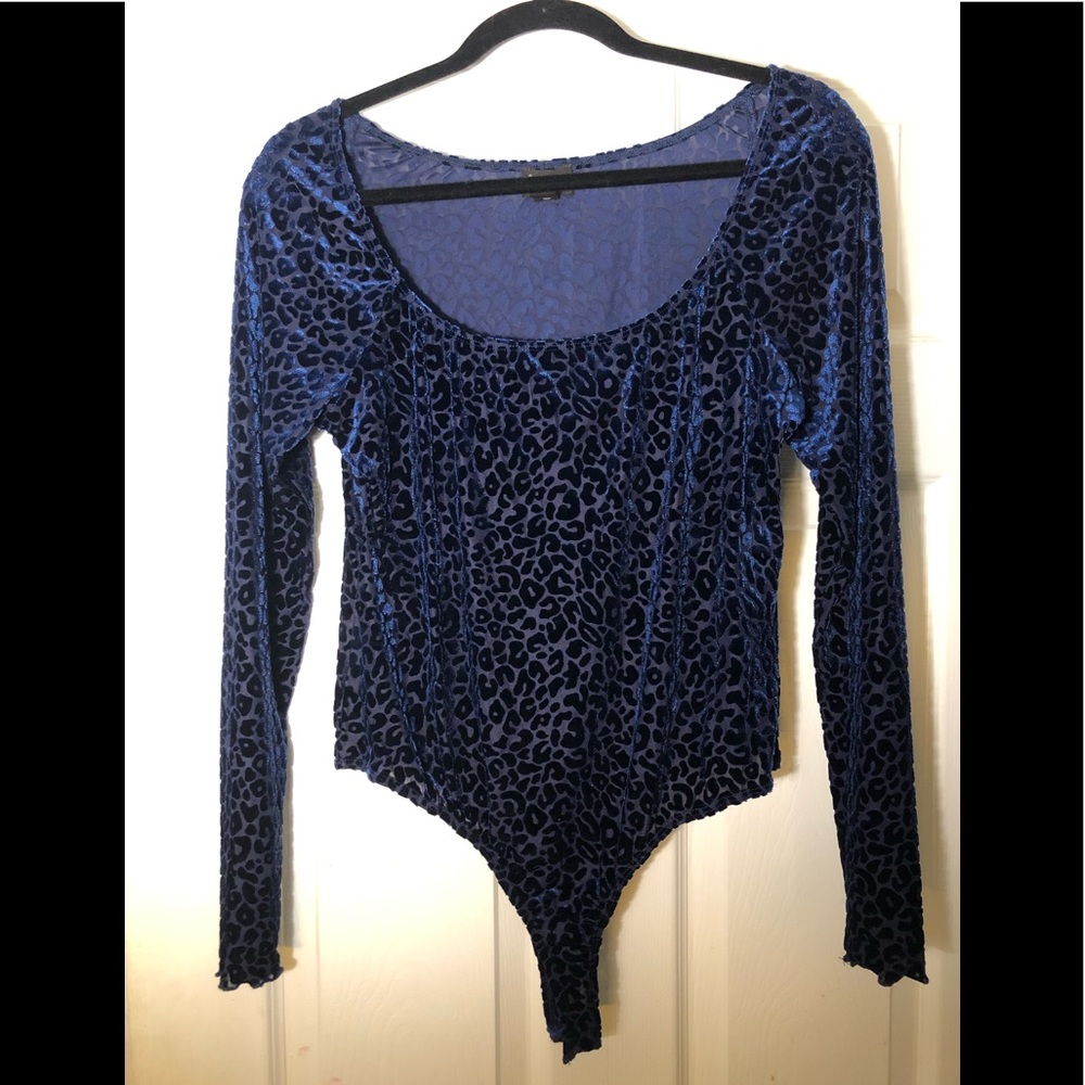 Leopard print bodysuit